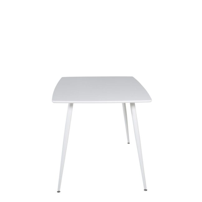 Valge söögilaud Polar 75x120x80 cm