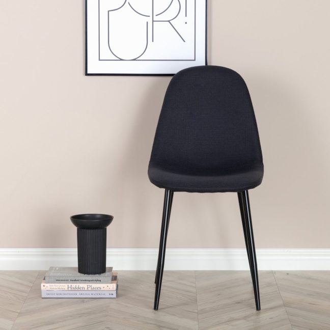 Köögitoolid Polar 2tk 53 x 88 x 46 cm Must