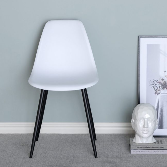 Söögitoa toolid Polar 2tk 58x46x81 cm Valge