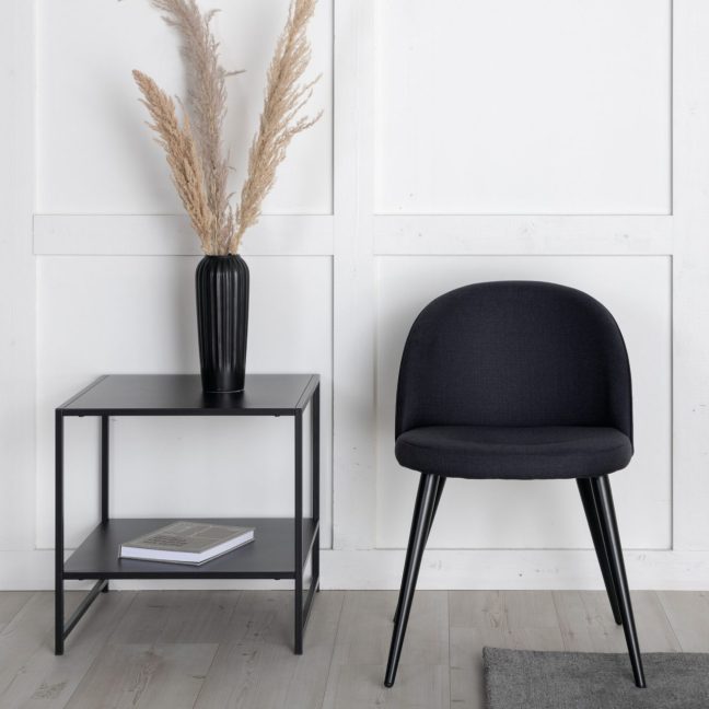 Söögitoolid 2tk 57x50x77 cm must