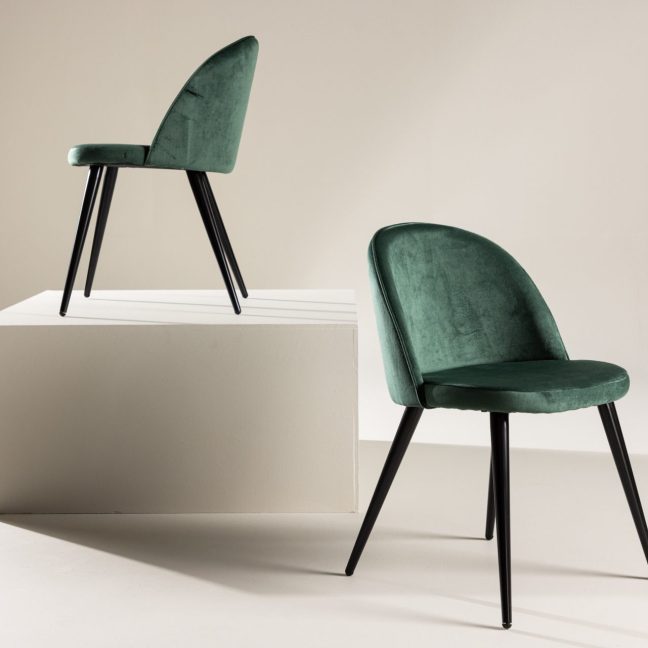 Söögitoolid Matstol 2tk 57x77x50 Roheline