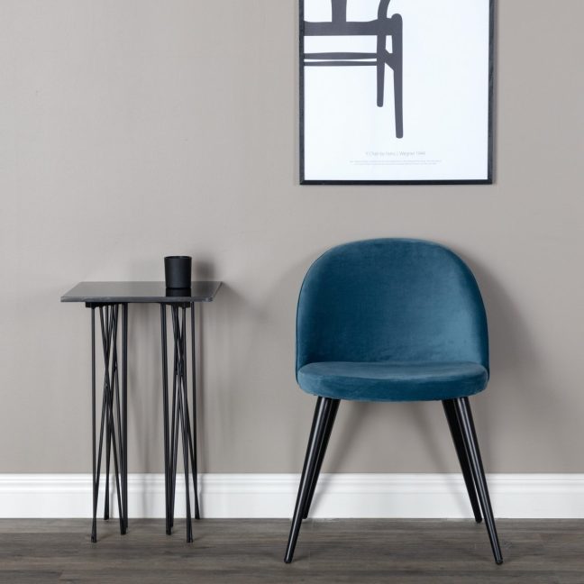 Söögitool Matstol 2tk 57x50x77 cm Sinine