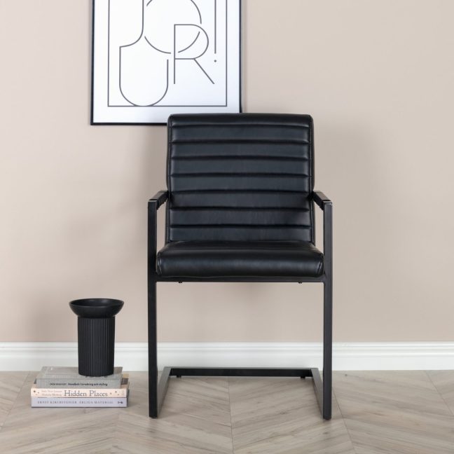 Söögitoolid Art Karmstol 2 tk cm Must