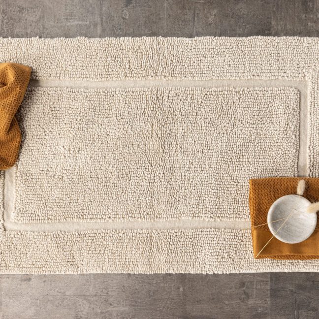 Vannitoa vaip William 50x80 cm beež