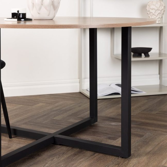 Söögilaud Durango ø120 cm Pähkel