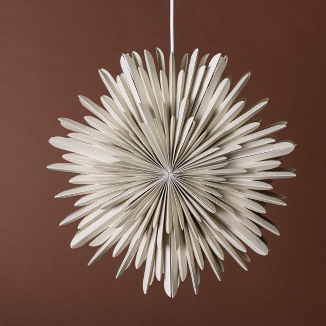 Rippvalgusti Sälen 46cm beež