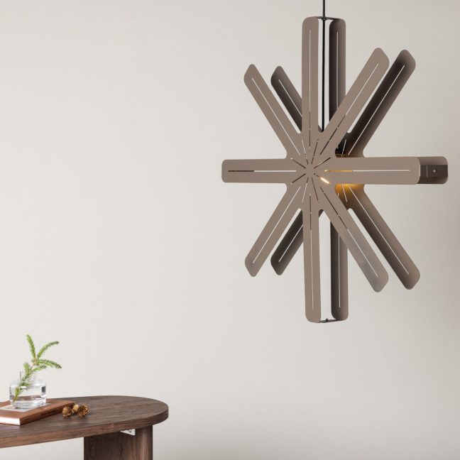 Rippvalgusti Säfsen 80 cm Pruun