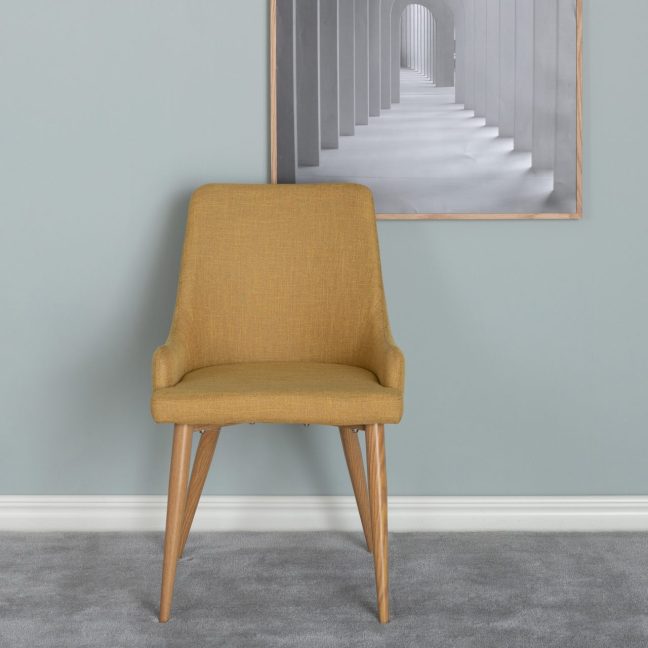 Söögilaua toolid 2tk Plaza Matstol 85x50 Sinep