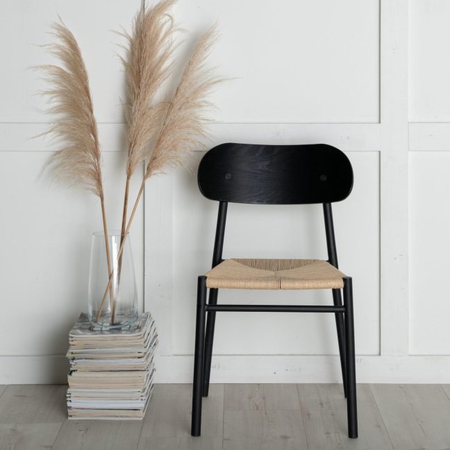 Söögilaua toolid 2tk Polly 53x45x81 cm Must