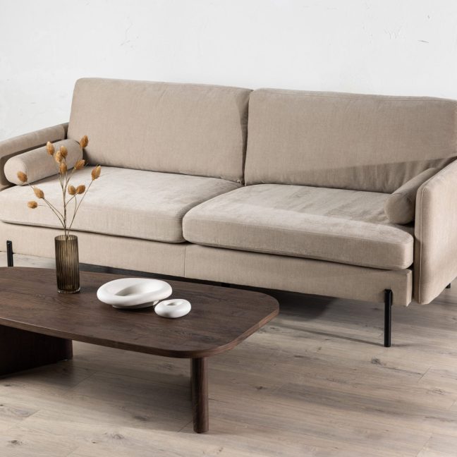 Kolmekohaline diivan Antibes 209.5x87 Beež