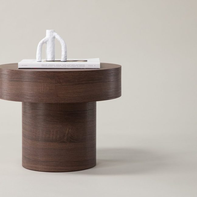 Ümar abilaud Malung 50 cm Pruun