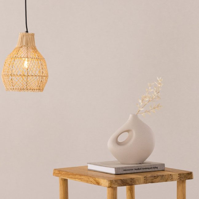 Rippvalgusti Varekil 20x25 cm Loodus