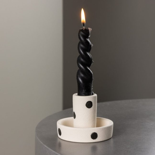 Küünlajalg Ceco 11 cm Valge