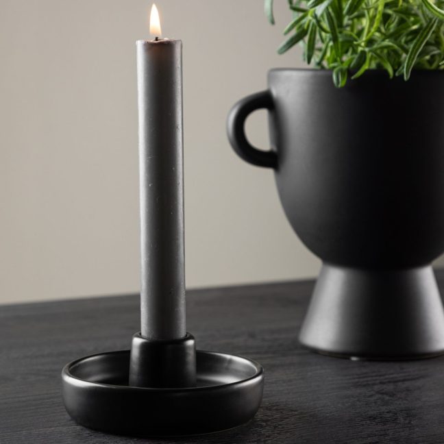 Küünlajalg must Otis 11 cm