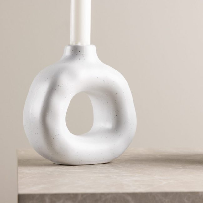 Küünlajalg Judi 13x6x13 cm Valge