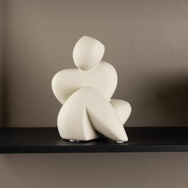 Skulptuur Floda 9x14 cm Helehall