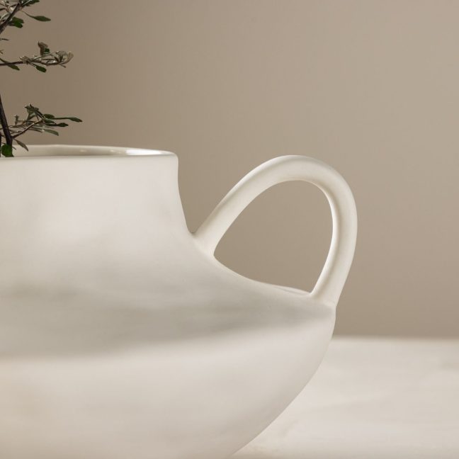 Lillepott Holda 31x29x15 cm Valge