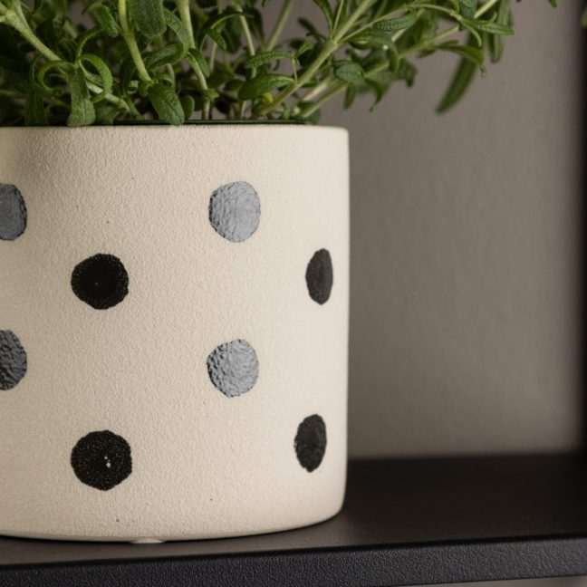 Lillepott Sane 11x11x10 cm Valge