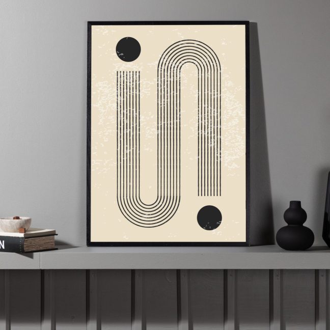 Seinapilt Pantheon 21x30 cm Beež