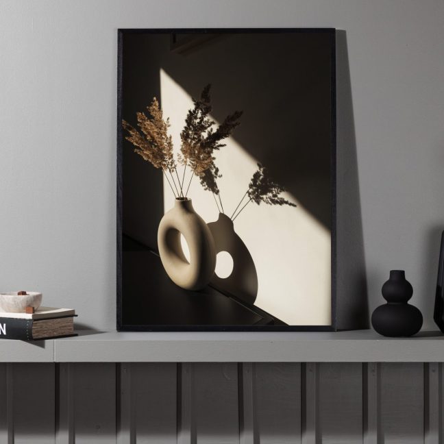 Seinapilt Vaas 21x30 cm Beež