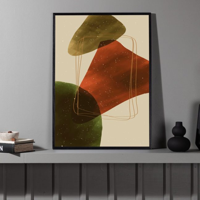 Seinapilt Kanjon 21x30 cm Beež