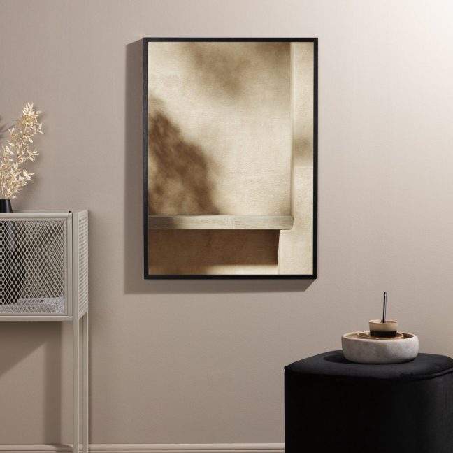 Seinapilt "Päikese all" 21x30 cm Beež