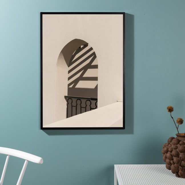 Seinapilt Rõdu 21x30 cm Valge