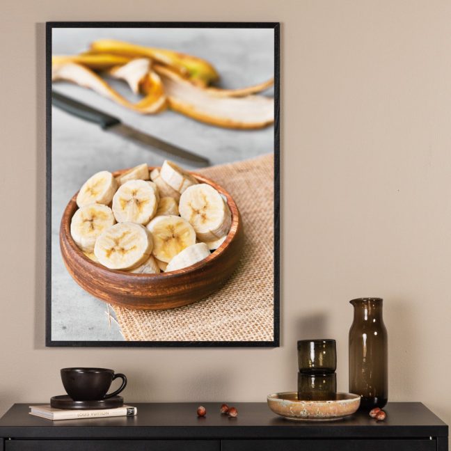 Seinapilt Banaan 50x70 cm Kollane