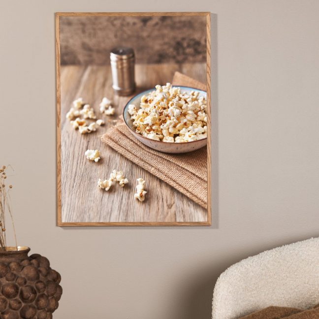 Seinapilt Popkorn 50x70 cm Beež