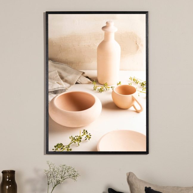 Seinapilt Keraamika 50x70 cm Beež