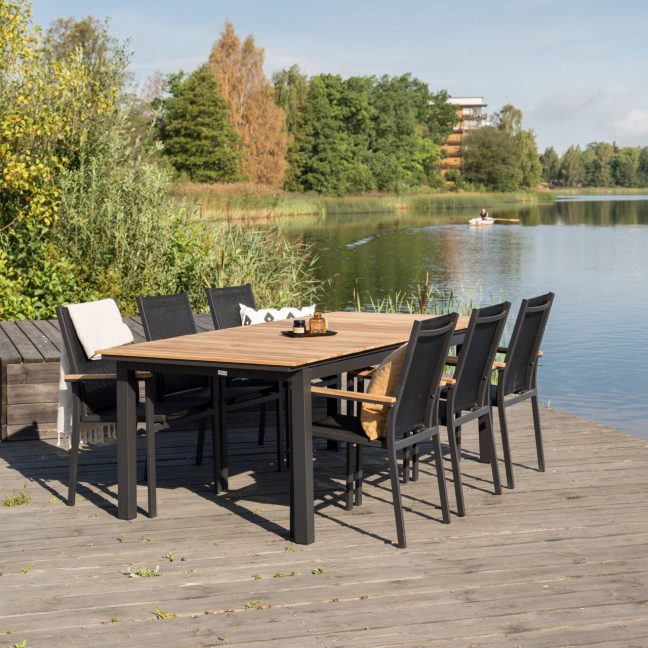 Suur aialaud Mehhiko 180x74x90 cm Must