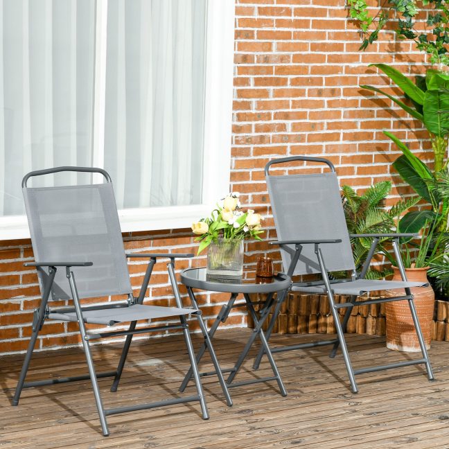 Aiamööbli komplekt 54 x 64 x 93 Helehall