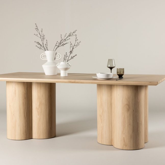 Ovaalne söögilaud Olivia 210x100 cm Loodus