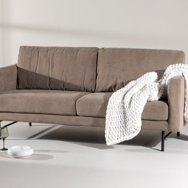 Pruun diivan Sky 88x198x69 cm Pruun