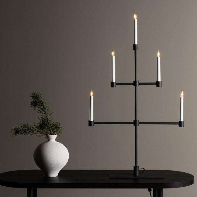 Lauavalgusti Avoriaz Must