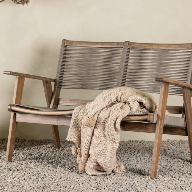 Puidust aiadiivan John 88x120x72 Pruun