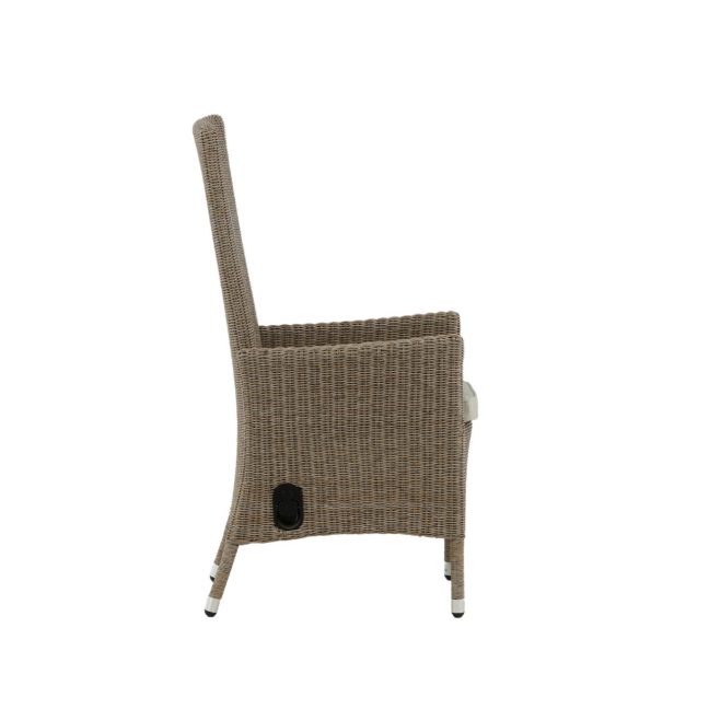 Punutud aiatool Toscana 61x113 cm Beež