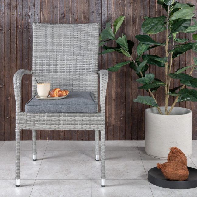 Punutud aiatoolid Anna 64x55x95 cm Hall