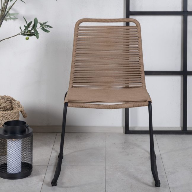 Metallist aiatoolid Lindos 59x57x86 Pruun