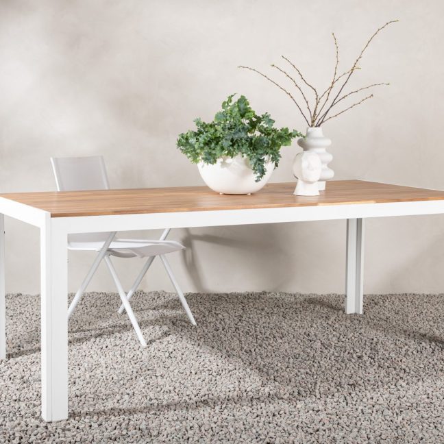 Söögilaud Bois 200x100 cm Valge