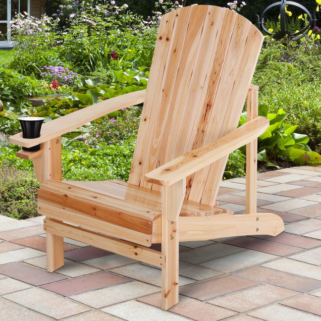 Puidust aiatool 73x97x93 cm pruun