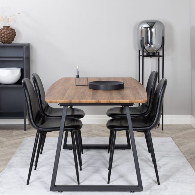 Söögilaud ja toolide komplekt Inca