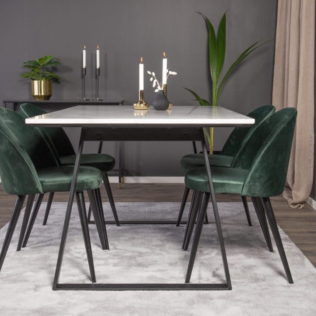 Söögilaud ja Toolide Komplekt Estelle