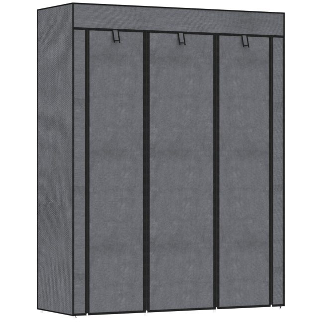 Riidest riidekapp 125x43x162.5 cm Tumehall
