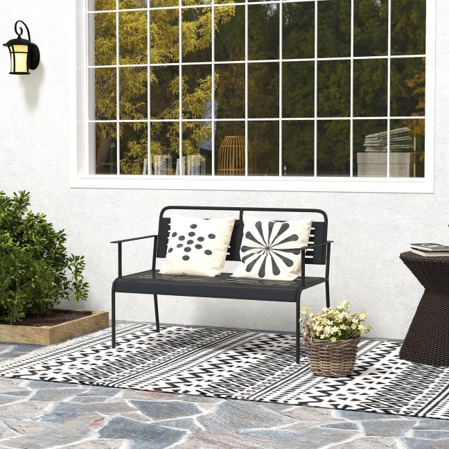 Metallist aiapink 2 istmeline 121x64x84 Must