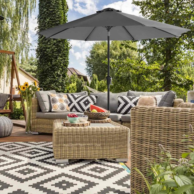 Terrassi päikesevari 300 cm beež