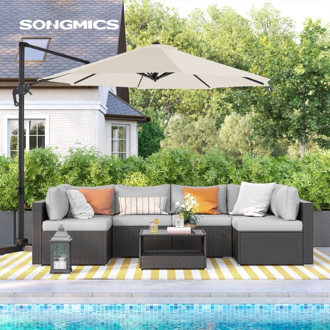 Päikesevari 300 cm beež