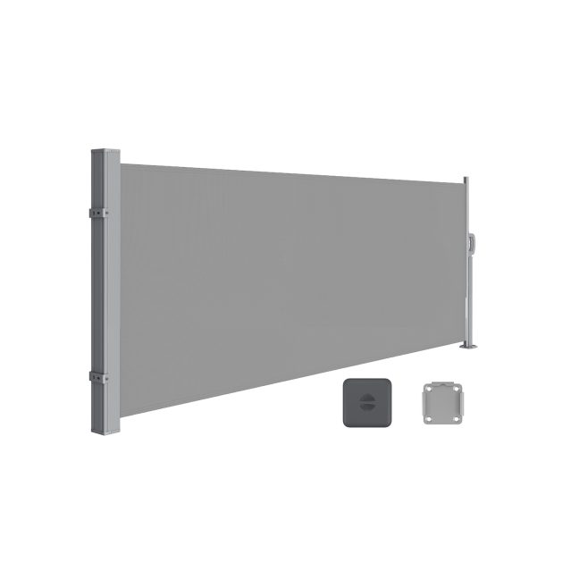 Külgmine markiis 140x300 cm antratsiit