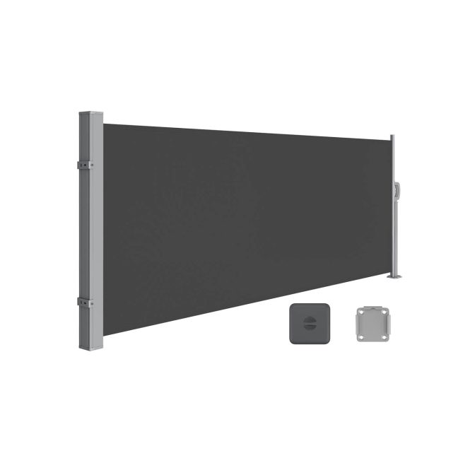 Külgmine markiis 140 x 300 cm antratsiit