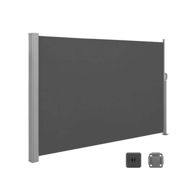 Külgmine markiis 160x450 cm antratsiit